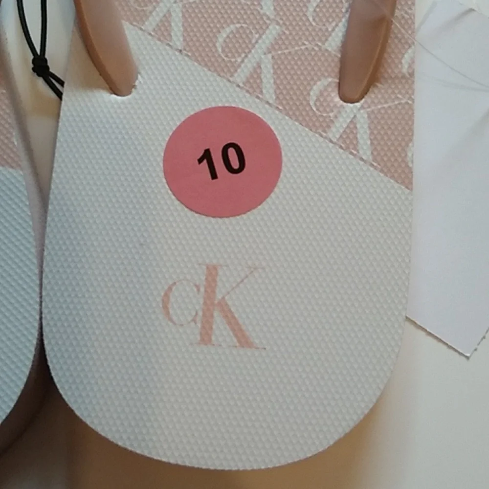 Nwt Calvin Klein Flip Flop (10) - Picture 3 of 8